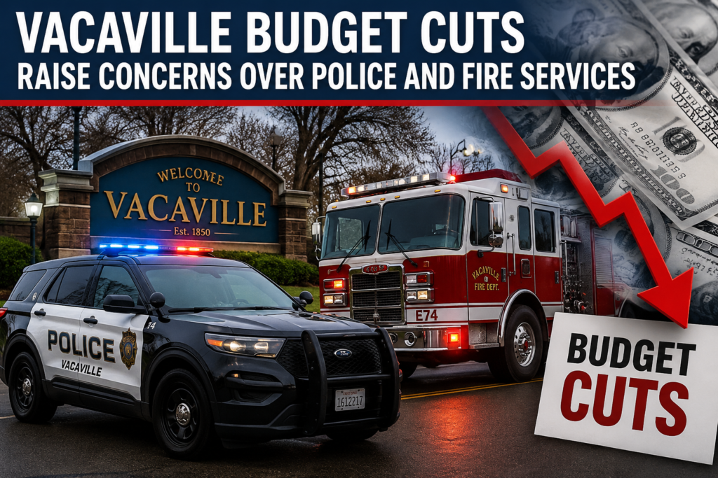 Vacaville Budget Cuts Raise Concerns Over Police and Fire Services